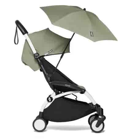 Barnvagn med parasoll