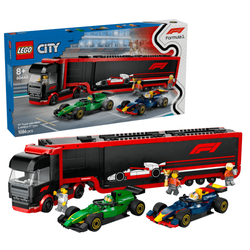 LEGO City 60445 F1 lastbil