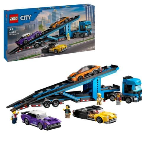 LEGO City 60408 Biltransport med Sportbilar